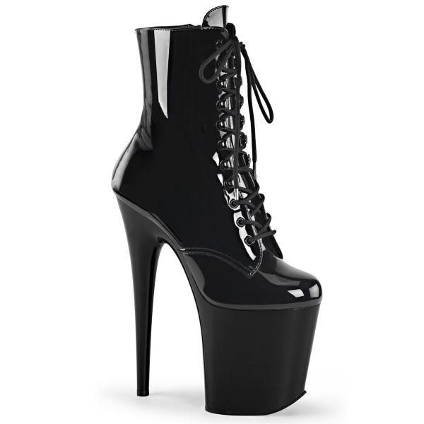 Pleaser Flamingo-1020 Ankle Boots Patent Leather